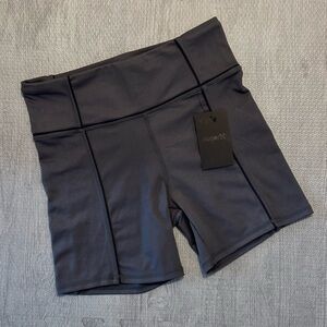 Hurley Black and Gray Athletic Bike Shorts